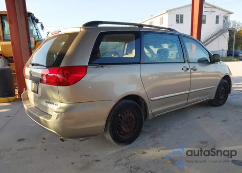 2006 Toyota Sienna Ce z USA, uszkodzony, nr VIN 5TDZA23C06S504186